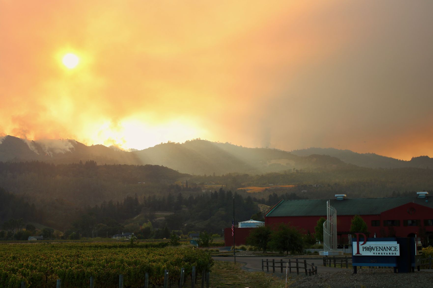Napa County wildfires